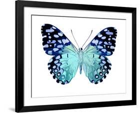 Butterfly in Metallic II-Julia Bosco-Framed Art Print