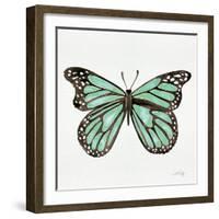 Butterfly in Mint-Cat Coquillette-Framed Giclee Print