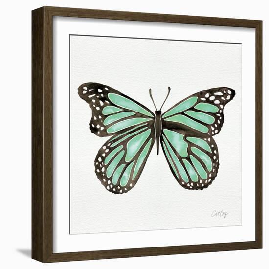 Butterfly in Mint-Cat Coquillette-Framed Giclee Print