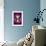 Butterfly in Purple Shadow-Ikuko Kowada-Framed Giclee Print displayed on a wall