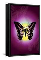 Butterfly in Purple Shadow-Ikuko Kowada-Framed Stretched Canvas