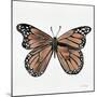 Butterfly in Rose Gold-Cat Coquillette-Mounted Giclee Print