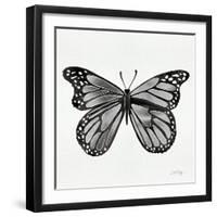 Butterfly in Silver-Cat Coquillette-Framed Giclee Print