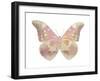 Butterfly in Teal I-Julia Bosco-Framed Art Print