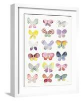 Butterfly Kaleidoscope-Joelle Wehkamp-Framed Art Print