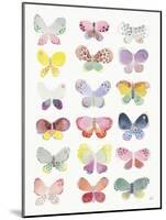 Butterfly Kaleidoscope-Joelle Wehkamp-Mounted Art Print