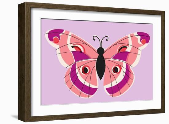 Butterfly Kite-null-Framed Giclee Print