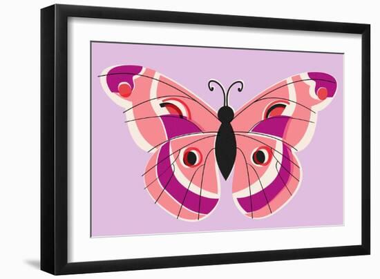 Butterfly Kite-null-Framed Premium Giclee Print