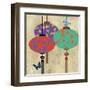 Butterfly Lanterns-Andrew Michaels-Framed Art Print