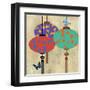 Butterfly Lanterns-Andrew Michaels-Framed Art Print