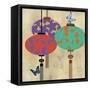 Butterfly Lanterns-Andrew Michaels-Framed Stretched Canvas