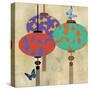 Butterfly Lanterns-Andrew Michaels-Stretched Canvas