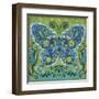 Butterfly Mosaic-Anna Polanski-Framed Art Print