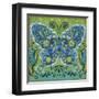 Butterfly Mosaic-Anna Polanski-Framed Art Print