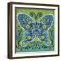 Butterfly Mosaic-Anna Polanski-Framed Art Print