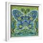 Butterfly Mosaic-Anna Polanski-Framed Art Print