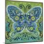 Butterfly Mosaic-Anna Polanski-Mounted Art Print