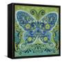 Butterfly Mosaic-Anna Polanski-Framed Stretched Canvas