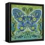 Butterfly Mosaic-Anna Polanski-Framed Stretched Canvas