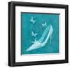 Butterfly Motif Shoe-Deb Garlick-Framed Art Print