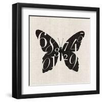 Butterfly Numbers-Morgan Yamada-Framed Art Print