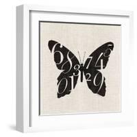 Butterfly Numbers-Morgan Yamada-Framed Art Print