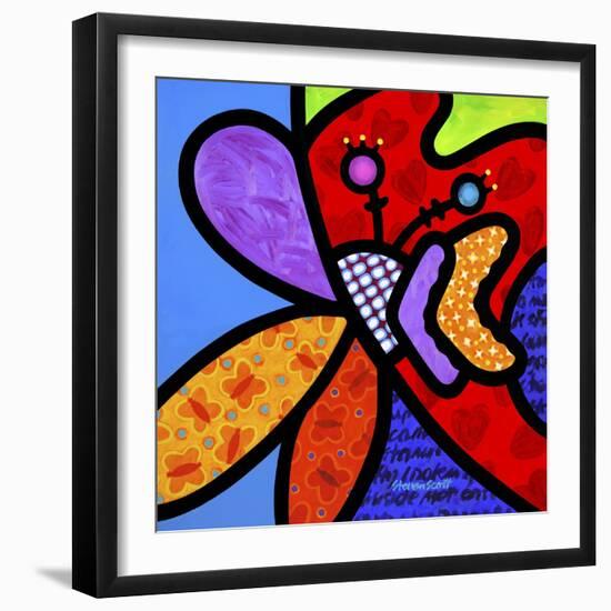 Butterfly Orchid-Steven Scott-Framed Giclee Print