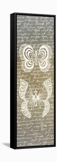 Butterfly Panel 1-Kimberly Allen-Framed Stretched Canvas