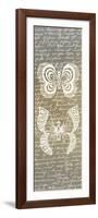 Butterfly Panel 1-Kimberly Allen-Framed Art Print