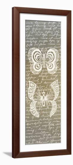 Butterfly Panel 1-Kimberly Allen-Framed Art Print