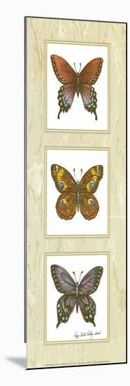 Butterfly Panel-unknown Sibley-Mounted Art Print