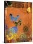 Butterfly Panorama Triptych I-Sisa Jasper-Stretched Canvas