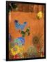 Butterfly Panorama Triptych I-Sisa Jasper-Framed Art Print