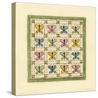 Butterfly Patchwork-Robin Betterley-Stretched Canvas