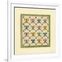 Butterfly Patchwork-Robin Betterley-Framed Giclee Print