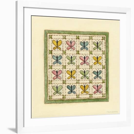 Butterfly Patchwork-Robin Betterley-Framed Giclee Print