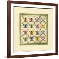 Butterfly Patchwork-Robin Betterley-Framed Giclee Print