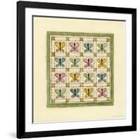 Butterfly Patchwork-Robin Betterley-Framed Giclee Print