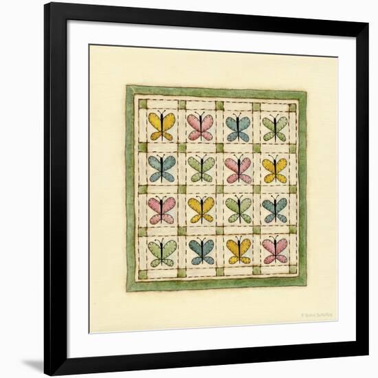 Butterfly Patchwork-Robin Betterley-Framed Giclee Print