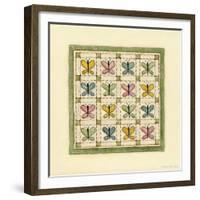 Butterfly Patchwork-Robin Betterley-Framed Giclee Print