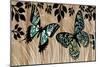 Butterfly Patchwork-Erin Clark-Mounted Giclee Print
