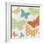 Butterfly Patterns I-June Erica Vess-Framed Art Print