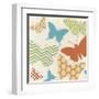 Butterfly Patterns I-June Erica Vess-Framed Art Print