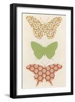 Butterfly Patterns III-Erica J. Vess-Framed Art Print