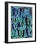 Butterfly Patterns-Abstract Graffiti-Framed Giclee Print