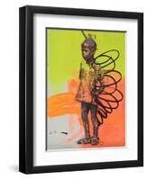 Butterfly people-Aaron Bevan-Bailey-Framed Premium Giclee Print