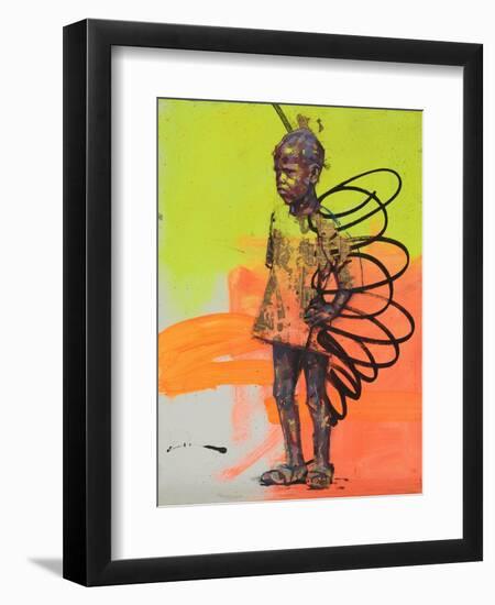 Butterfly people-Aaron Bevan-Bailey-Framed Premium Giclee Print