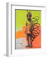 Butterfly people-Aaron Bevan-Bailey-Framed Premium Giclee Print