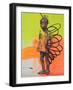 Butterfly people-Aaron Bevan-Bailey-Framed Giclee Print