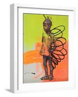 Butterfly people-Aaron Bevan-Bailey-Framed Giclee Print